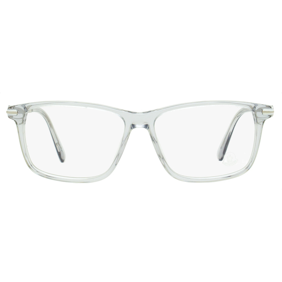 Moncler Rectangular Eyeglasses ML5205 020 Transparent Gray 54mm - Picture 2 of 2